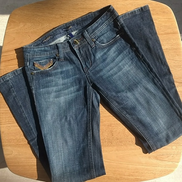 Vigoss Studio 26 Starette Fit & Flare Denim Jeans - Picture 2 of 2